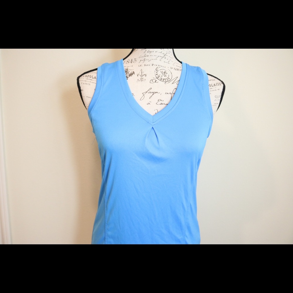 New champion v neck workout run Active tank top - Picture 5 of 7